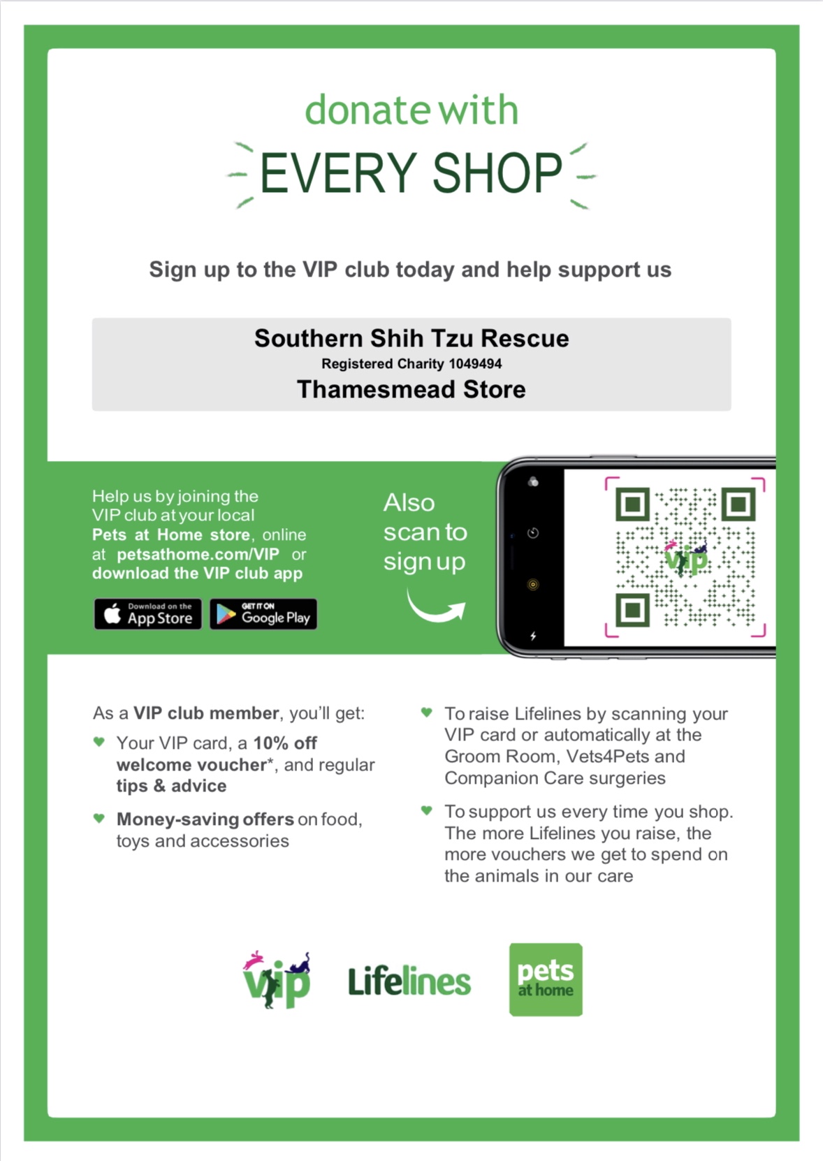 Pets At Home VIP Southern Shih Tzu Rescue
